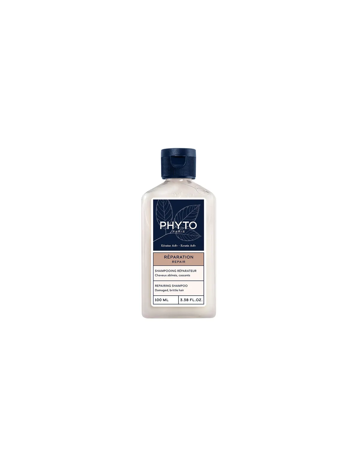 PHYTO Réparateur Shampooing Cheveux Abîmés Cassants 100ml