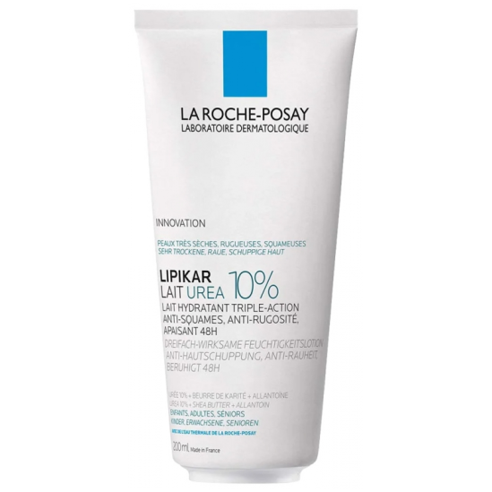 LA ROCHE-POSAY Lipikar Lait Urea 10% Hydratant 200 ml
