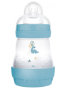 MAM Biberon Easy Start 160 ml 0 Mois et + Débit 1 Couleur : Océan