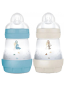 MAM 2 Biberons Easy Start 160 ml 0 Mois et + Débit 1