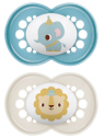 MAM 2 Sucettes Original Animaux 18 Mois et +