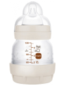 MAM Biberon Easy Start 130 ml 0 Mois Débit 0 - Modèle : Sable