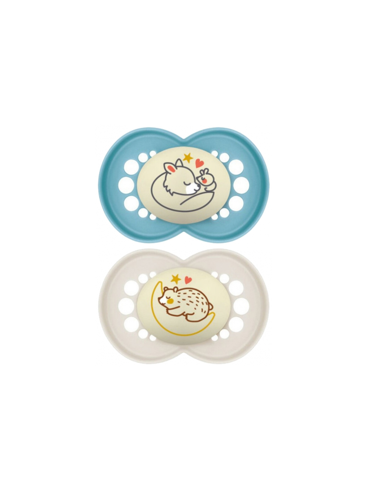 MAM 2 Sucettes Original Nuit 18 Mois et +