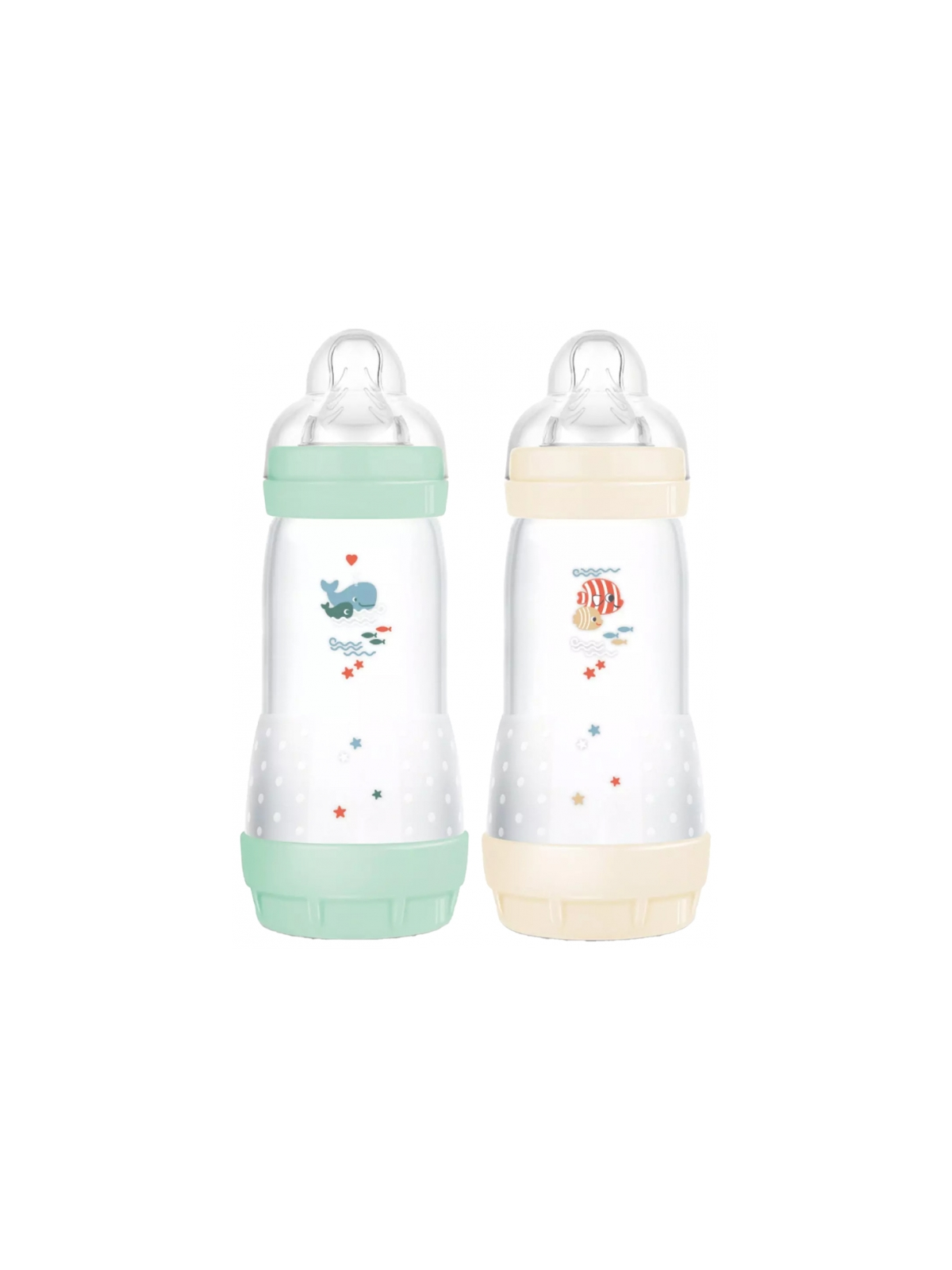 MAM 2 Biberons Easy Start 320 ml 4 Mois et + Débit 3
