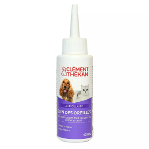 CLEMENT-THEKAN Solution des Oreilles Chien Chat 100ml