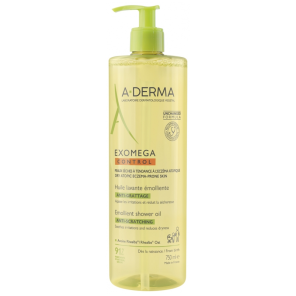 A-DERMA Exomega Control Huile Lavante Émolliente Anti-Grattage 500 ml