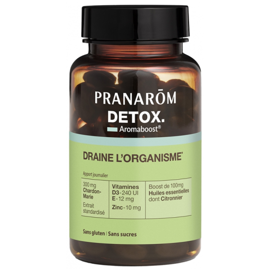 PRANAROM Aromaboost Détox 60 Capsules