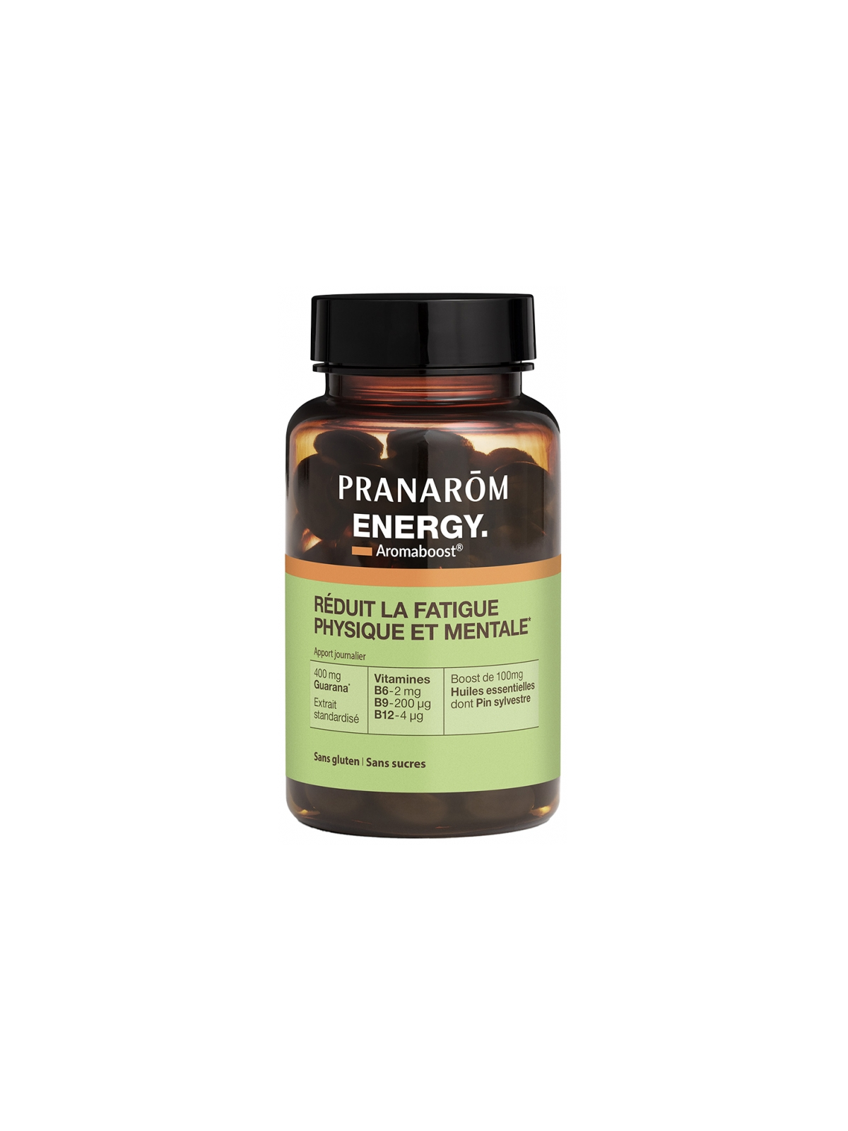 PRANAROM Aromaboost Énergie 60 Capsules