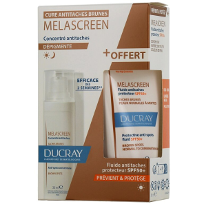 DURCAY Melascreen Coffret Concentré Anti-Tâches 30ml + Fluide Anti-Tâches SPF50+ 50ml