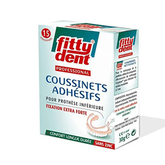 FITTYDENT Professional 15 Coussinets Adhésifs