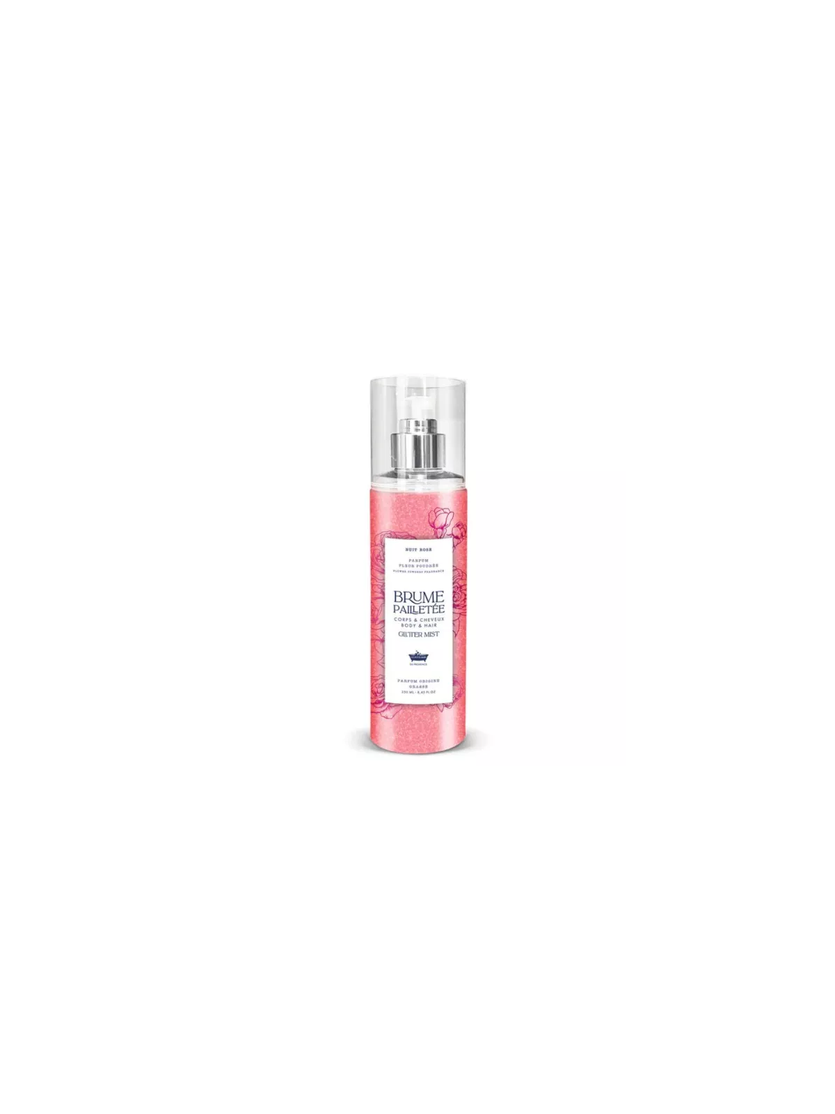 LES PETITS BAINS DE PROVENCE Brume Corps Pailletée Rose 250ML