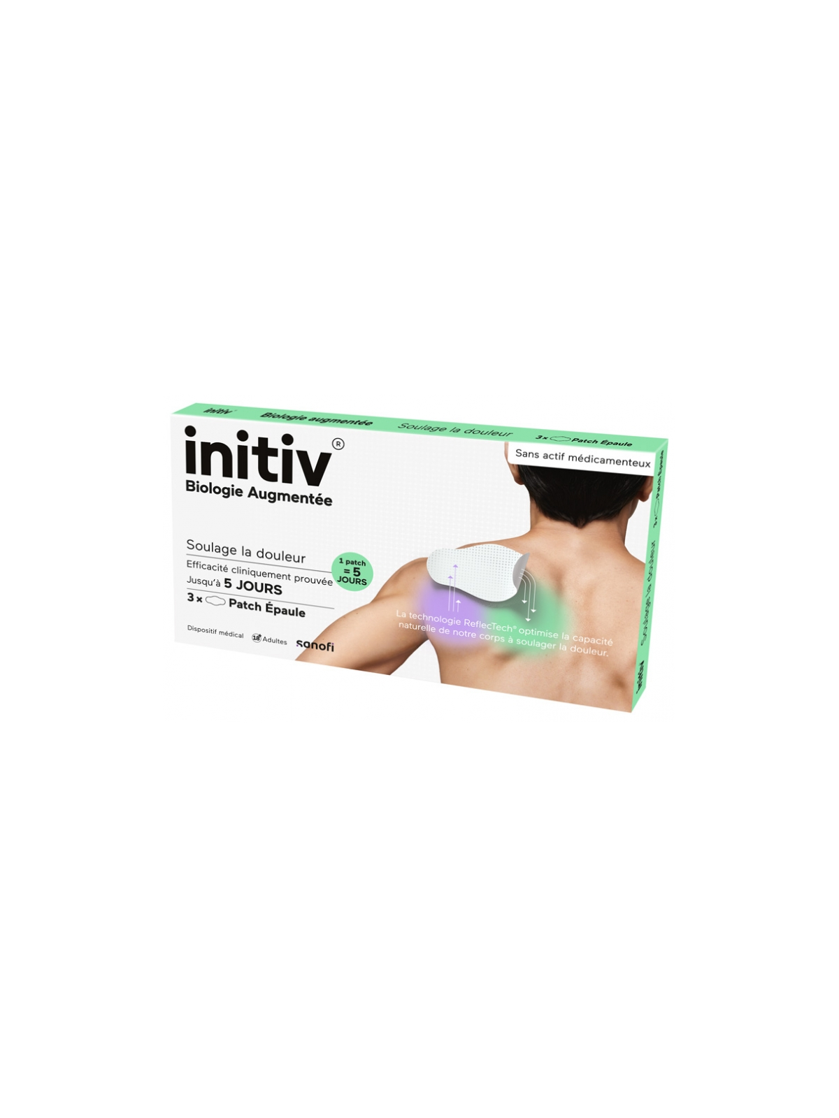 INITIV 3 Patchs Épaule