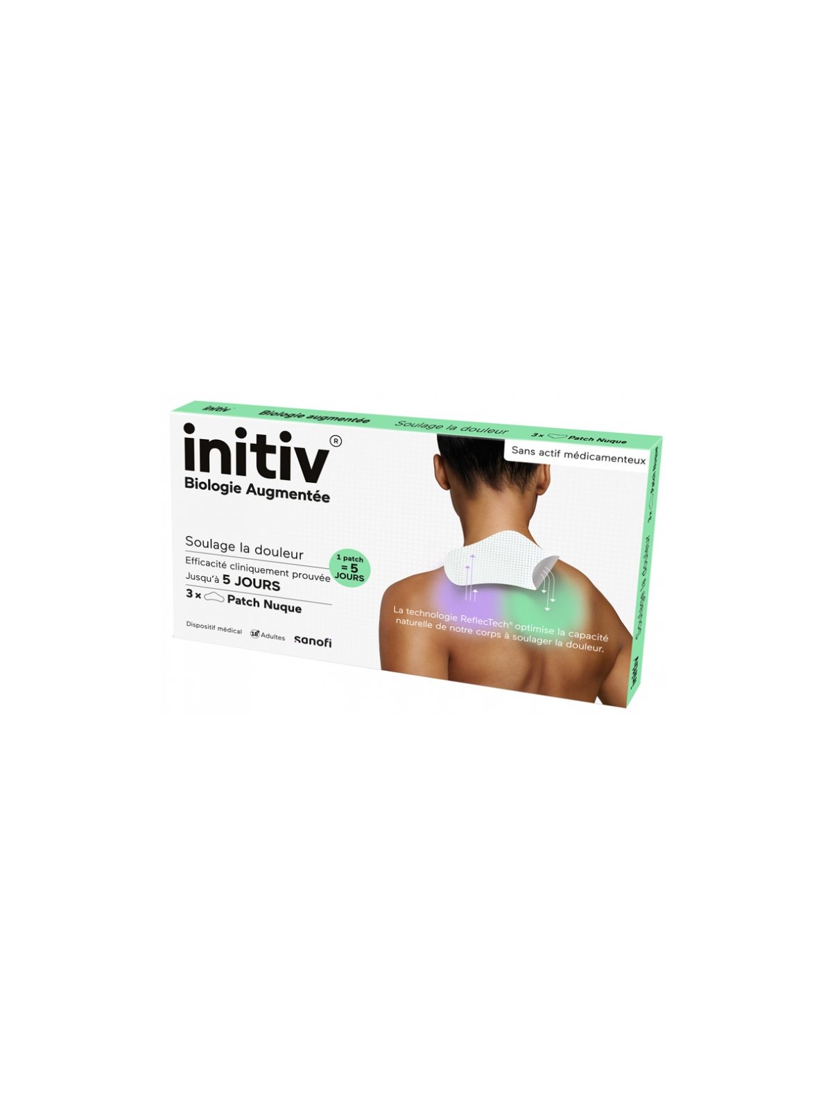 INITIV 3 Patchs Nuque