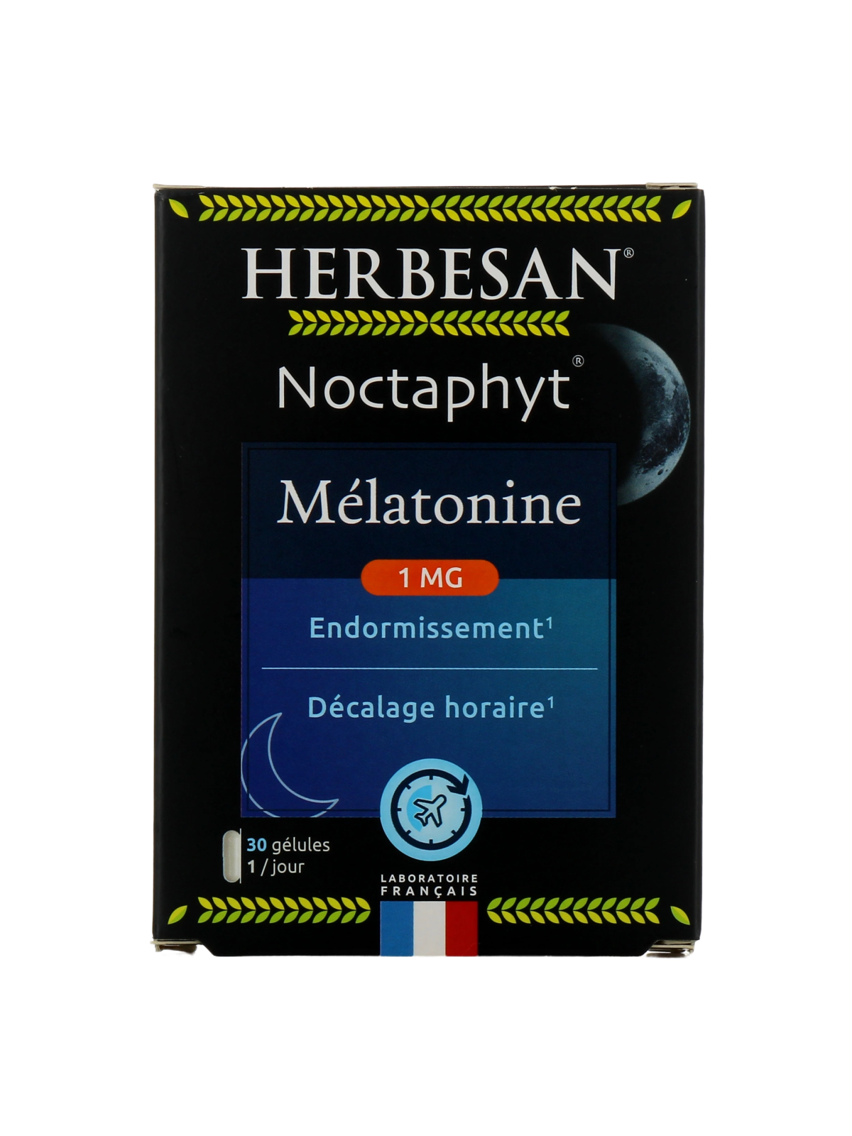 HERBESAN Noctaphyt Mélatonine 30 Gélules