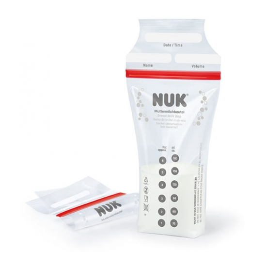 NUK Sachets Conservation Lait Maternel 25 Sachets