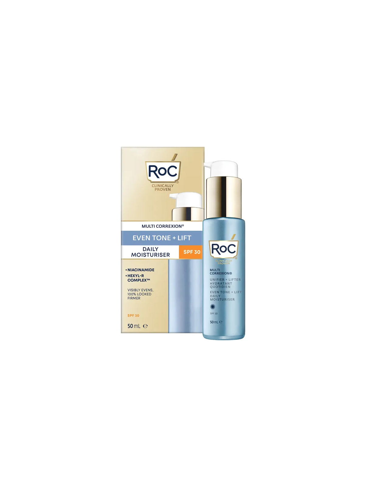 ROC Multi Correxion Lifter Hydratant quotidien SPF30 50ml