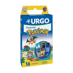 URGO Pansements Pokémon 16 Pansements 2 Formats
