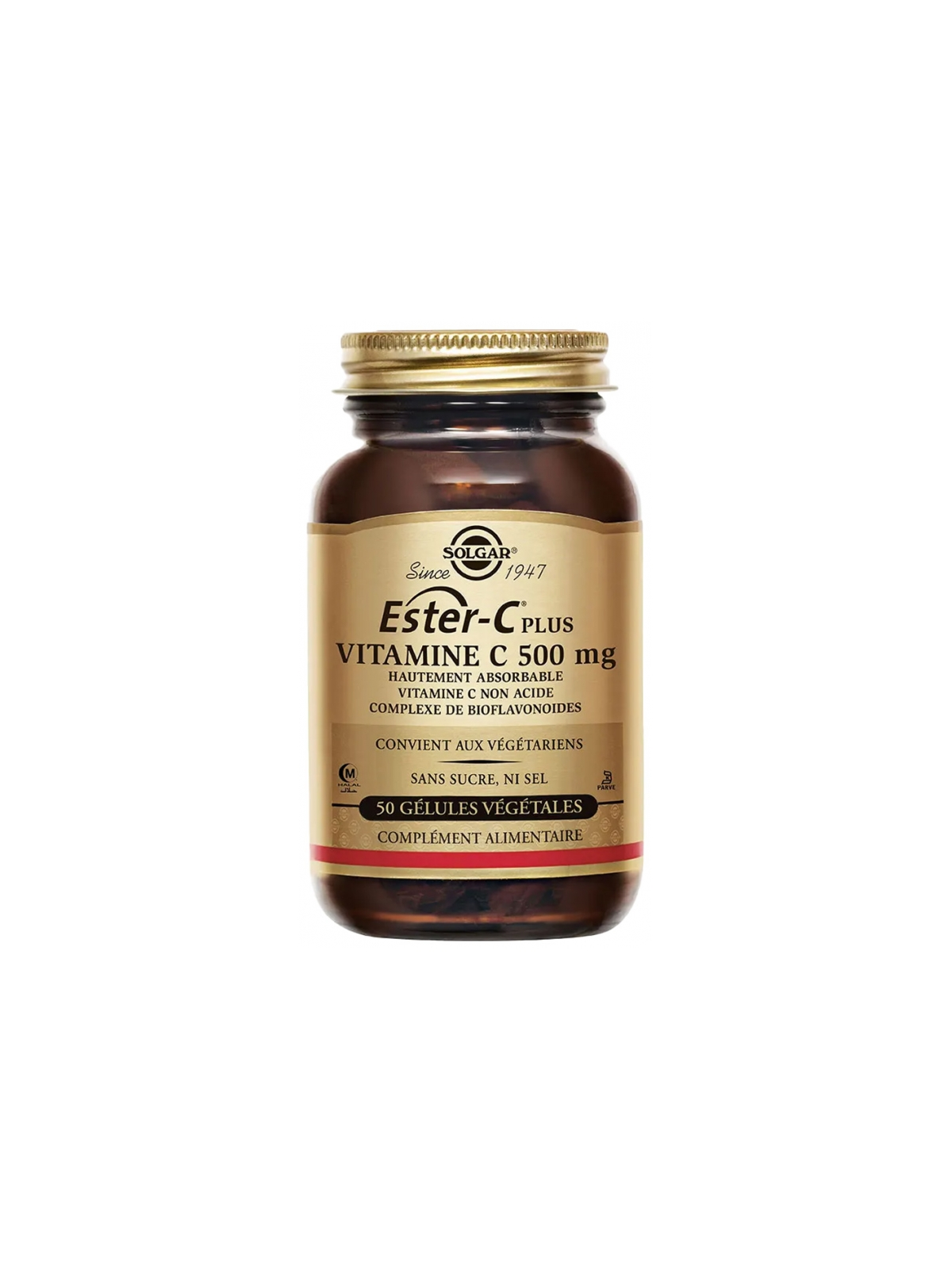 Solgar Ester C Plus 500mg 50 gélules