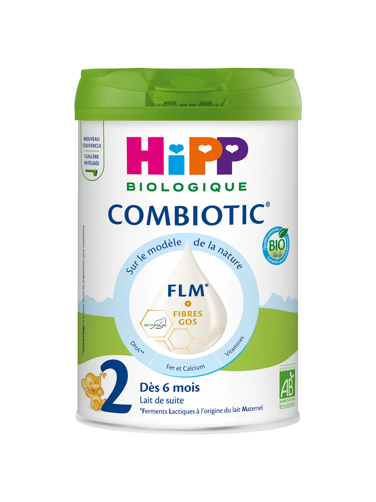 HIPP Lait bébé en poudre 2ème âge 800g
