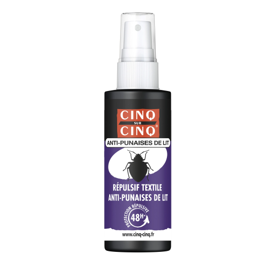 CINQ-SUR-CINQ Spray Anti-Punaises de Lit 50ml