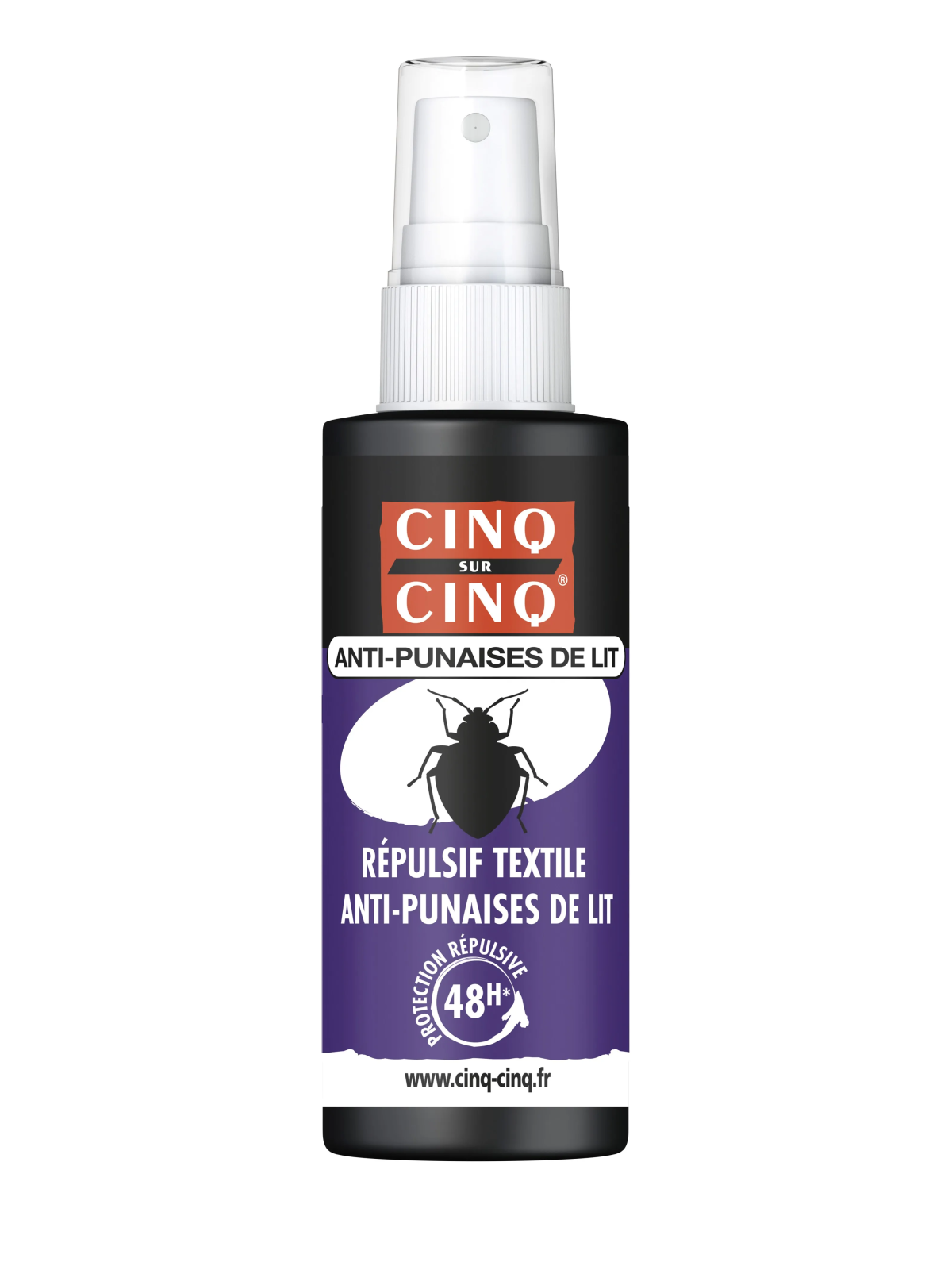 CINQ-SUR-CINQ Spray Anti-Punaises de Lit 50ml