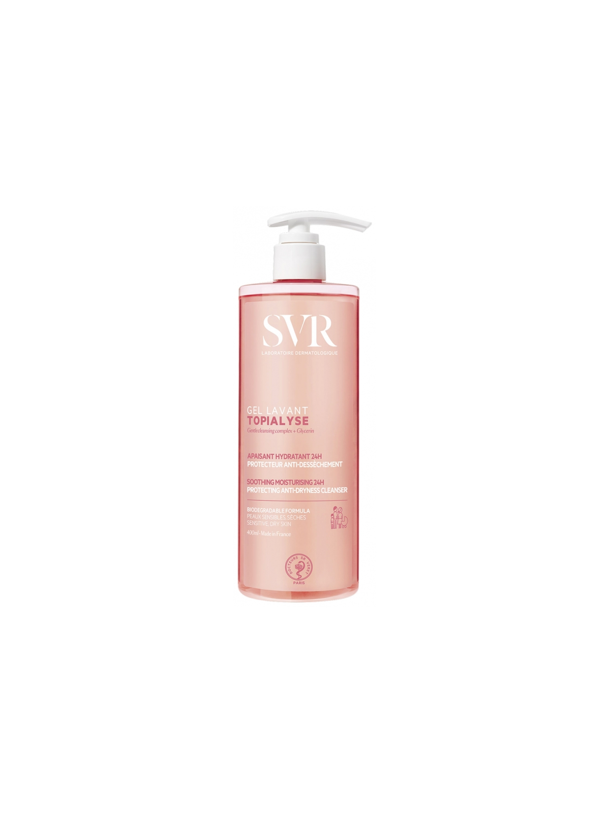 SVR Topialyse Gel Lavant 400 ml