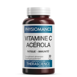 THERASCIENCE Physiomance Vitamine C Acérola Boite de 30