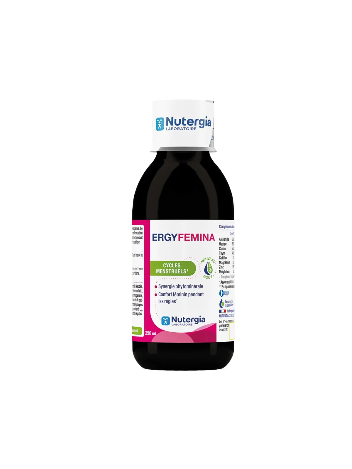 NUTERGIA Ergyfemina Cycles Menstruels 250ml
