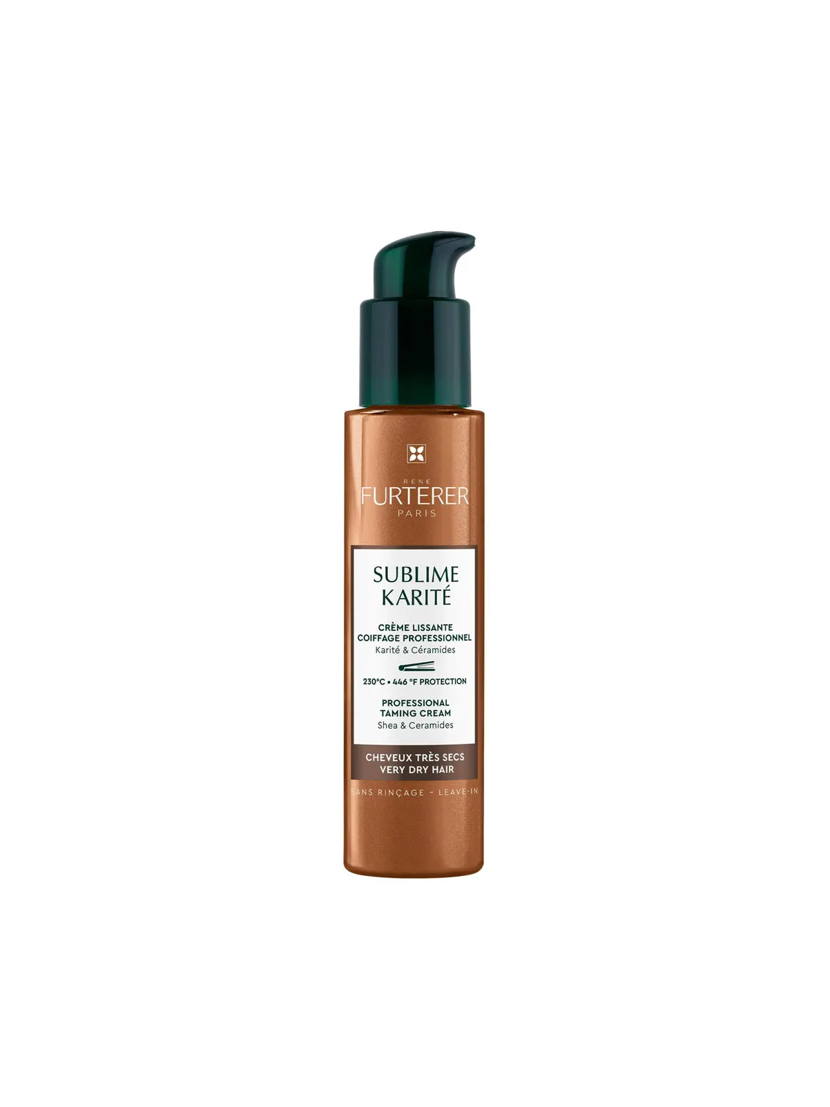 RENÉ FURTERER Sublime Karité Crème Lissante Cheveux Très Secs 100ml