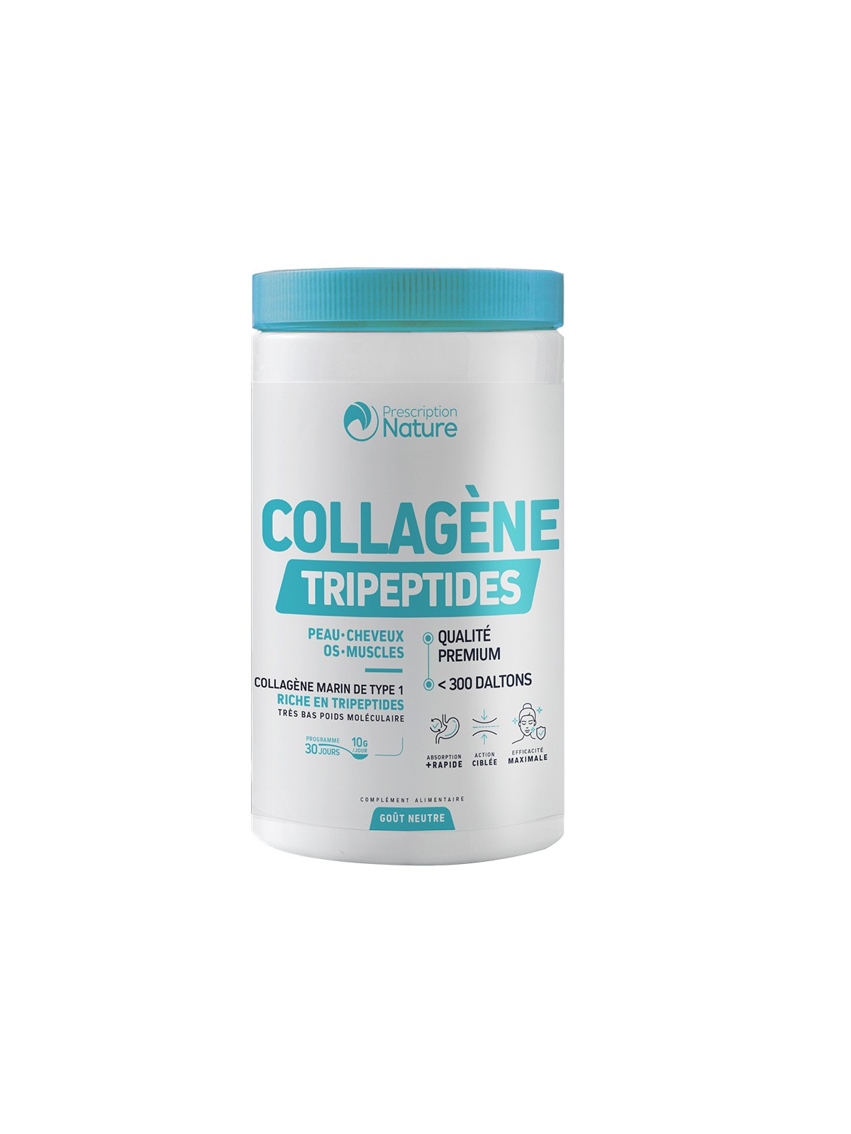 PRESCRIPTION NATURE Collagène Tripeptides 300g