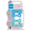 MAM ComfortSucettes en Silicone 0 Mois et + Boite de 2