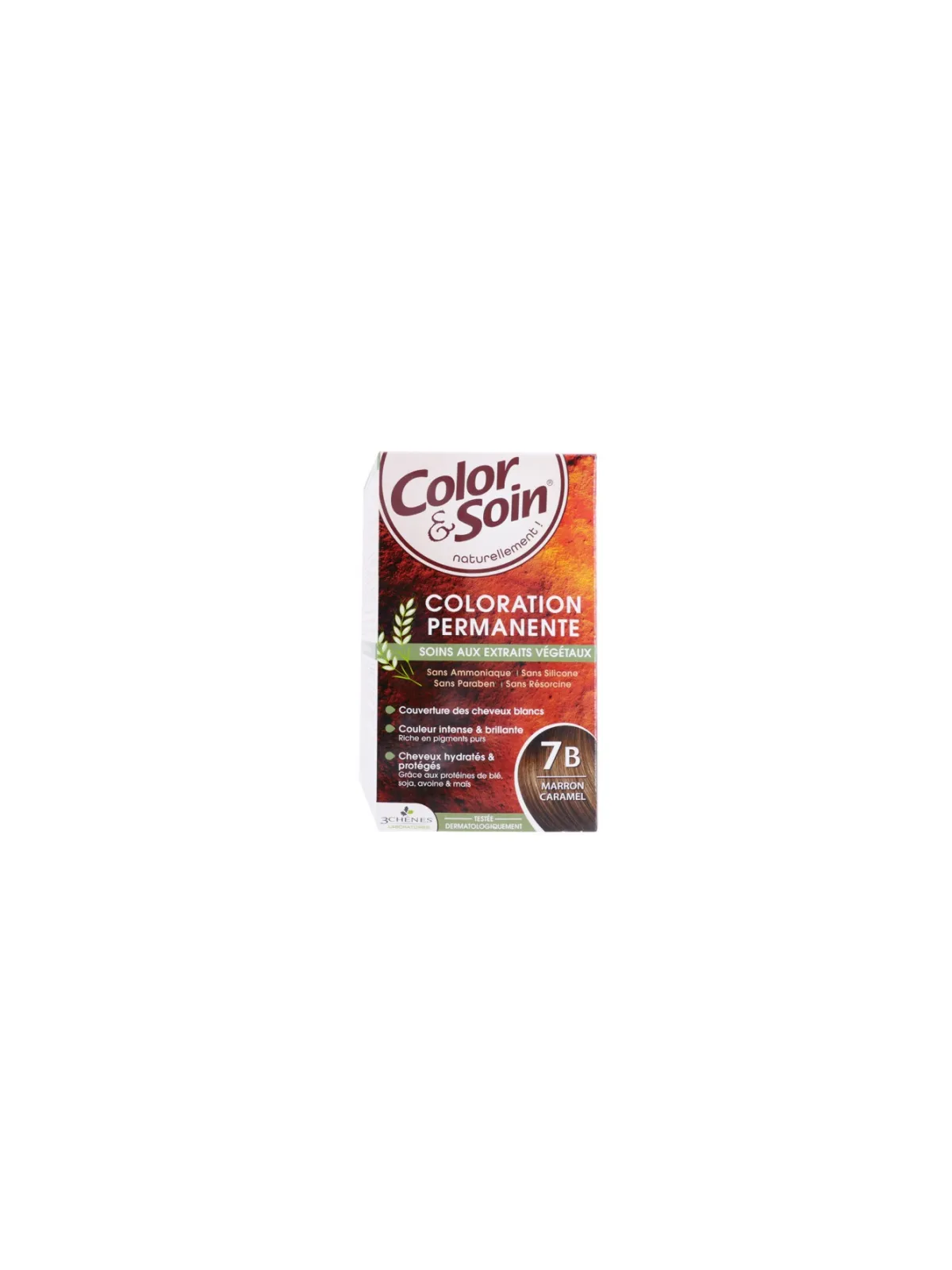 LES 3 CHÊNES Color & Soin marron caramel 7B