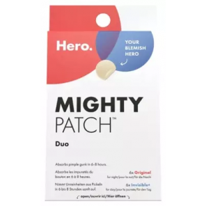HERO MIGHTY Patch Duo boite de 6 Original + 6 Invisible