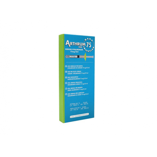ARTHRUM Visc 75 Sodium Hyaluronate Seringue Injectable 3ML