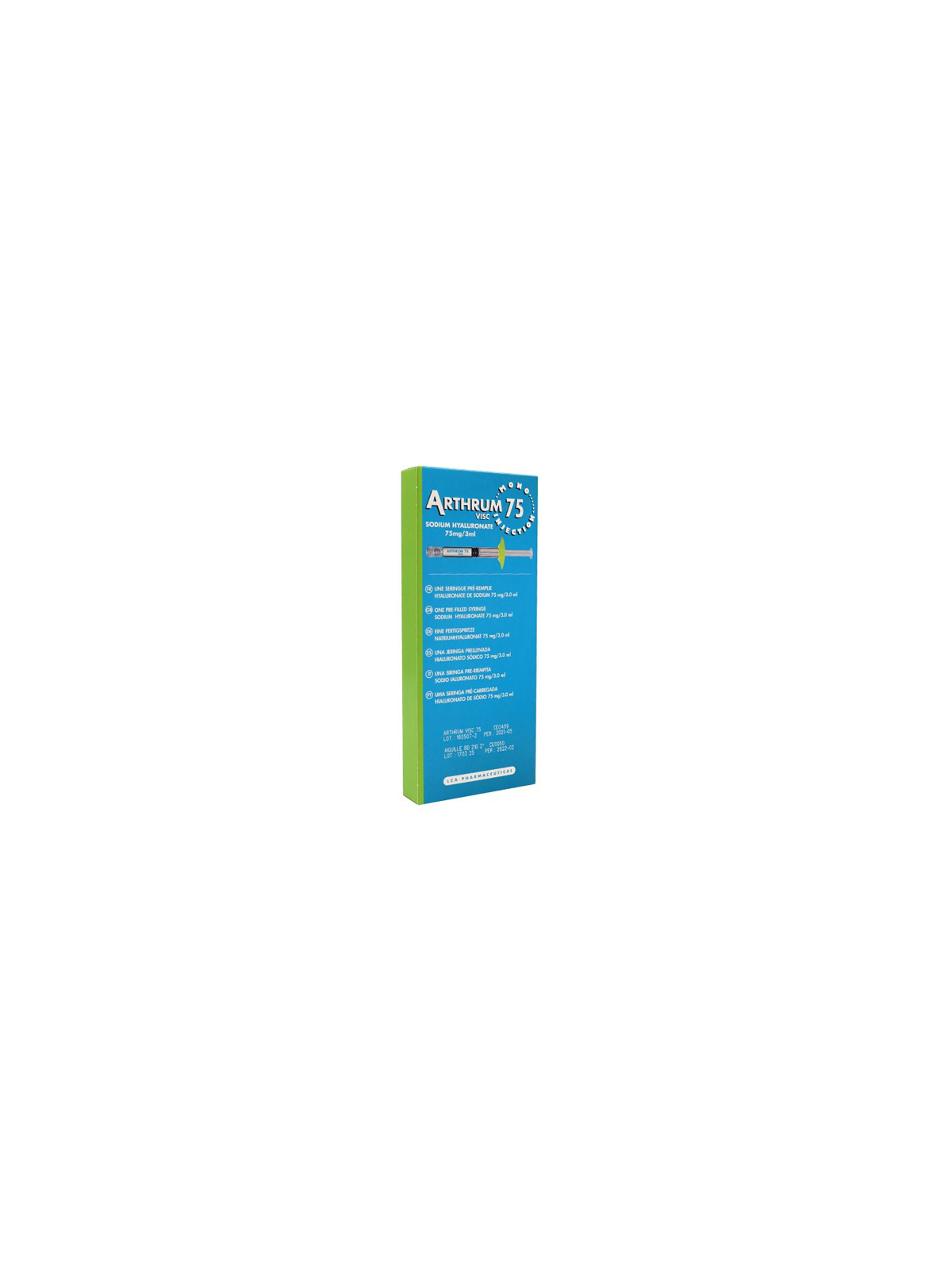 ARTHRUM Visc 75 Sodium Hyaluronate Seringue Injectable 3ML