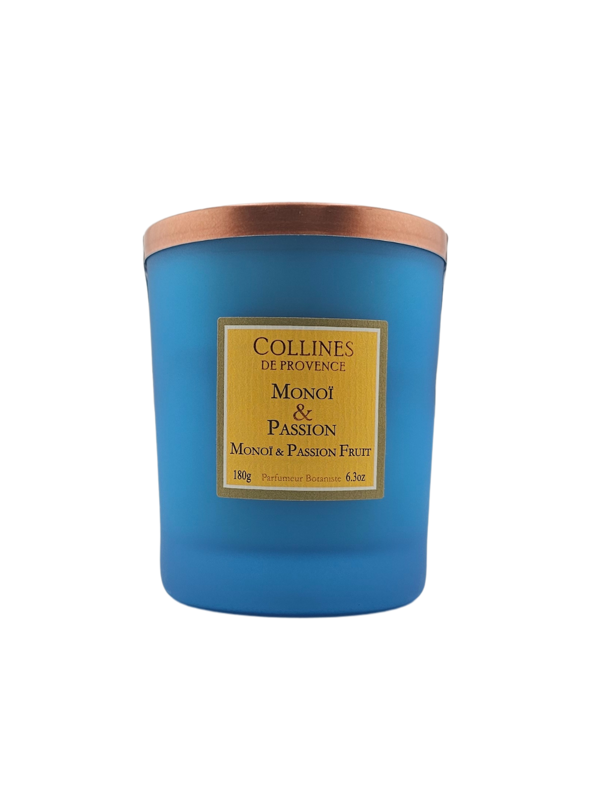 COLLINES DE PROVENCE Bougie Parfumée Monoï et Passion 180g