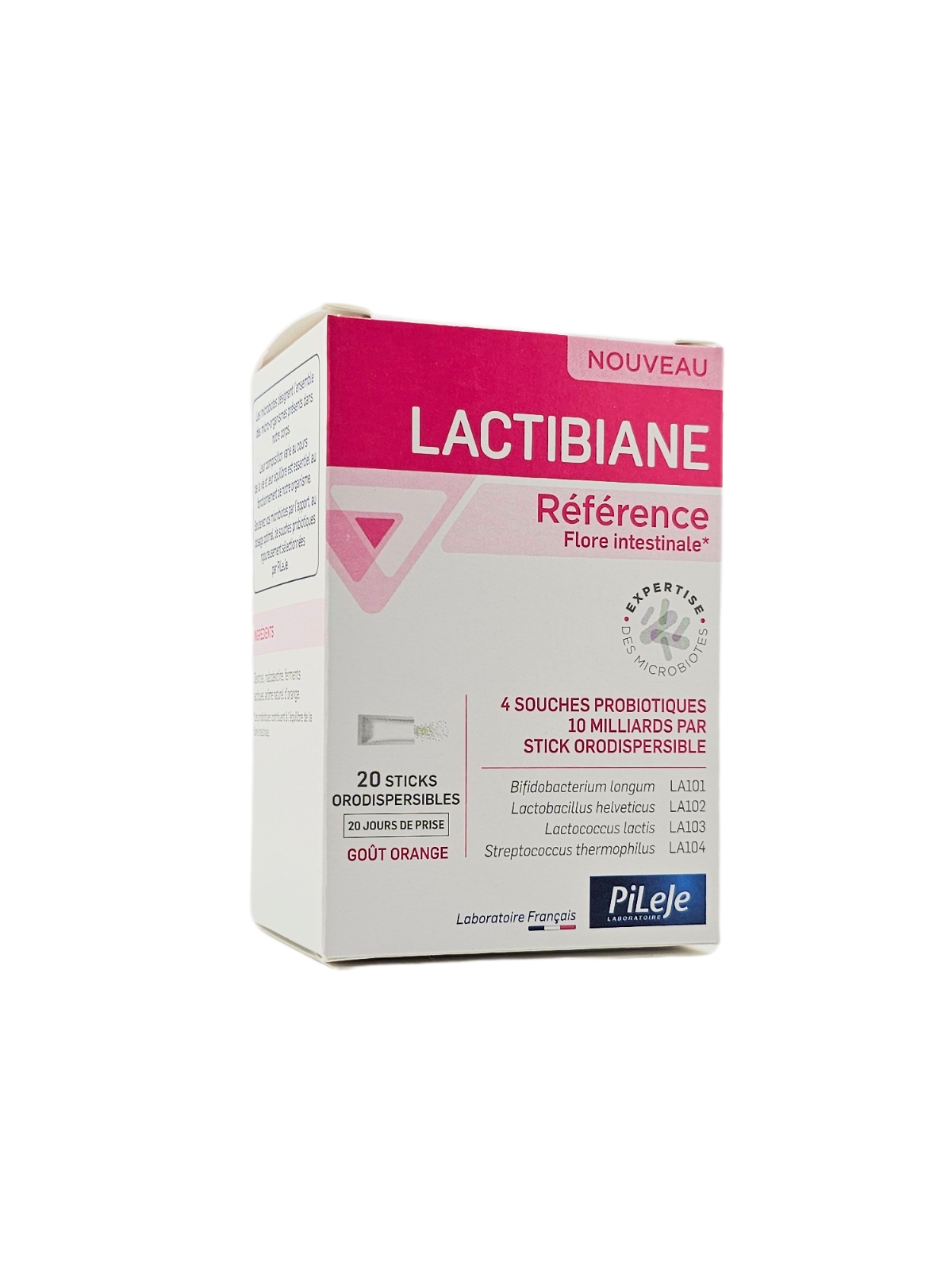 PILEJE Lactibiane Référence Boite de 20 Sticks
