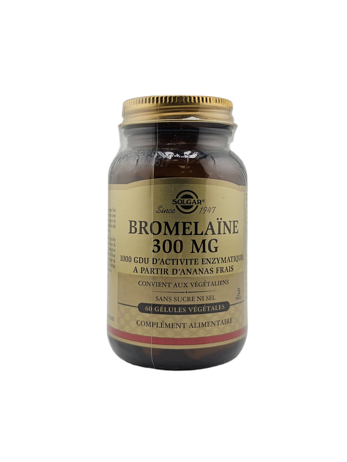 SOLGAR Bromelaïne 300mg boite de 60 gélules