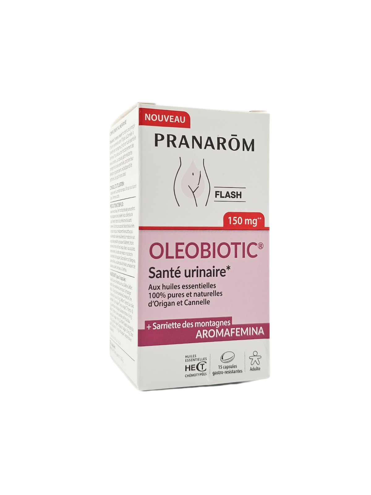 PRANAROM Oleobiotic Santé urinaire 15 Capsules