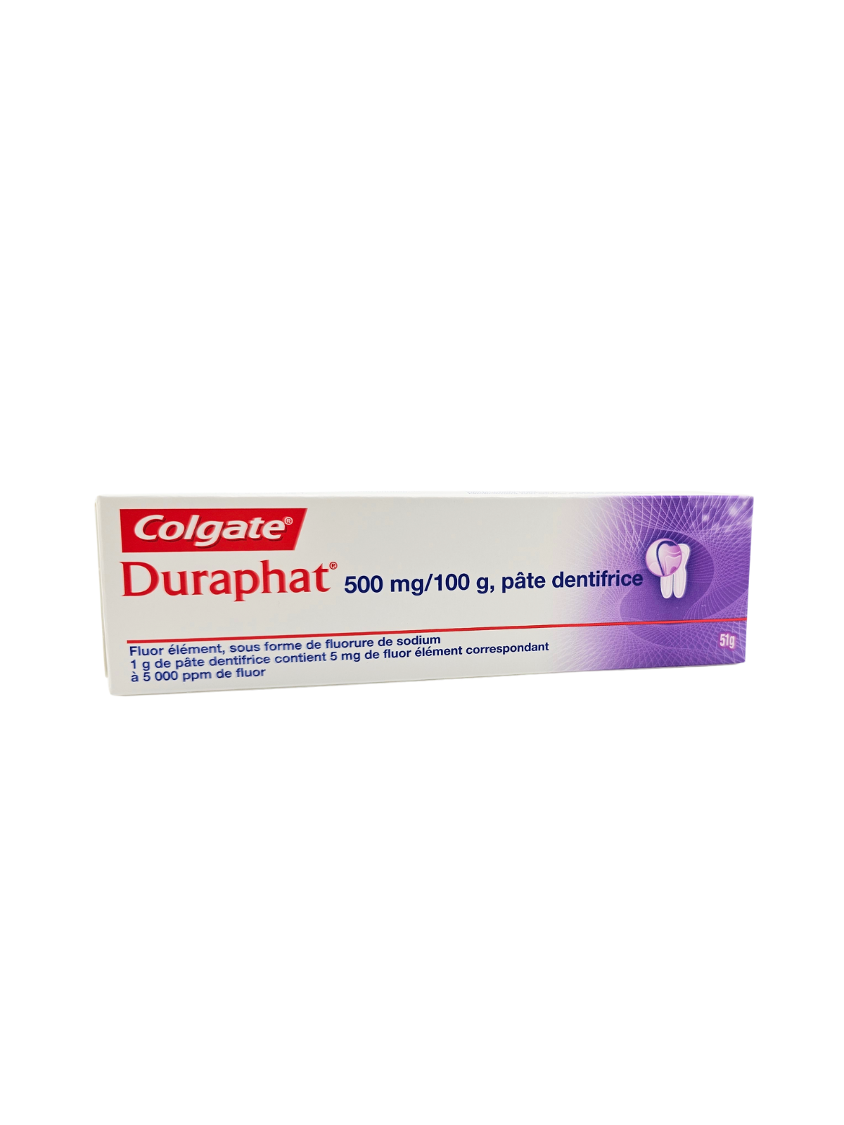 COLGATE Duraphat 500mg/100g Pâte Dentifrice 51g