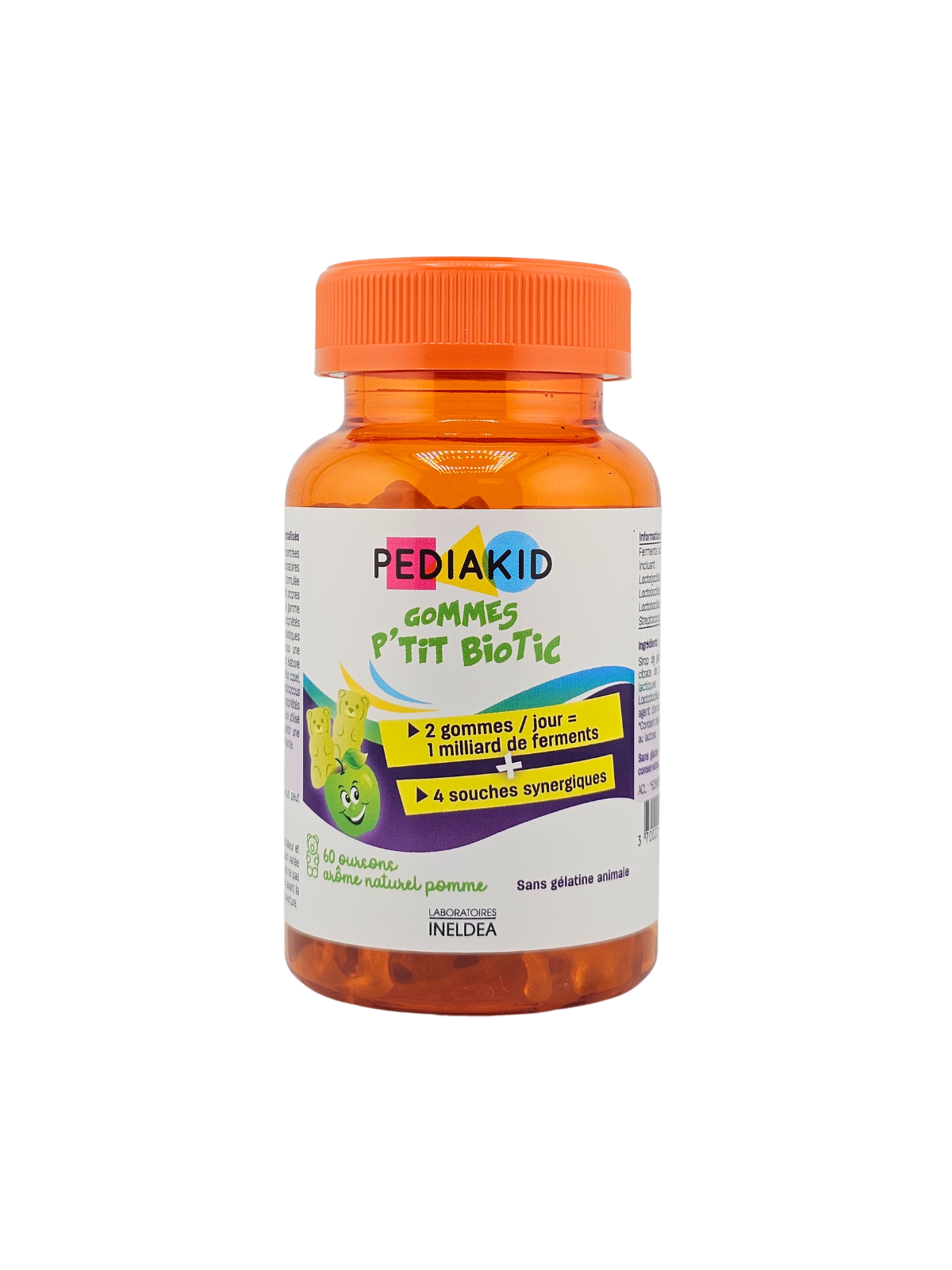 PEDIAKID P'tit Biotic Boite de 60 Gummies