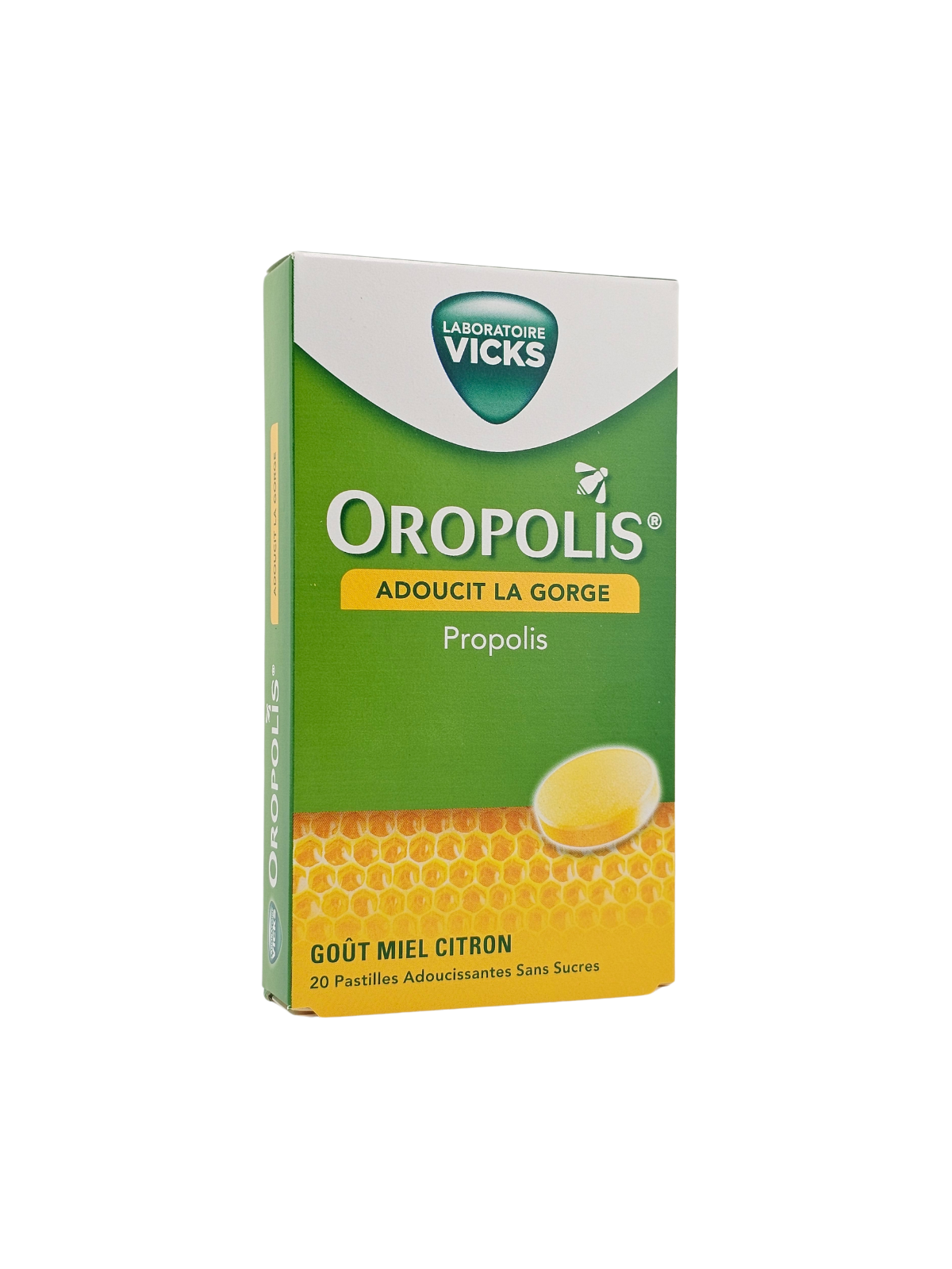OROPOLIS Pastilles Miel Citron Propolis Boite de 20