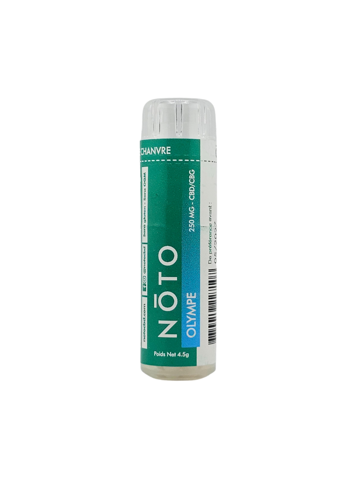 NOTO Granules CBD 250mg Olympe Stress 4.5g