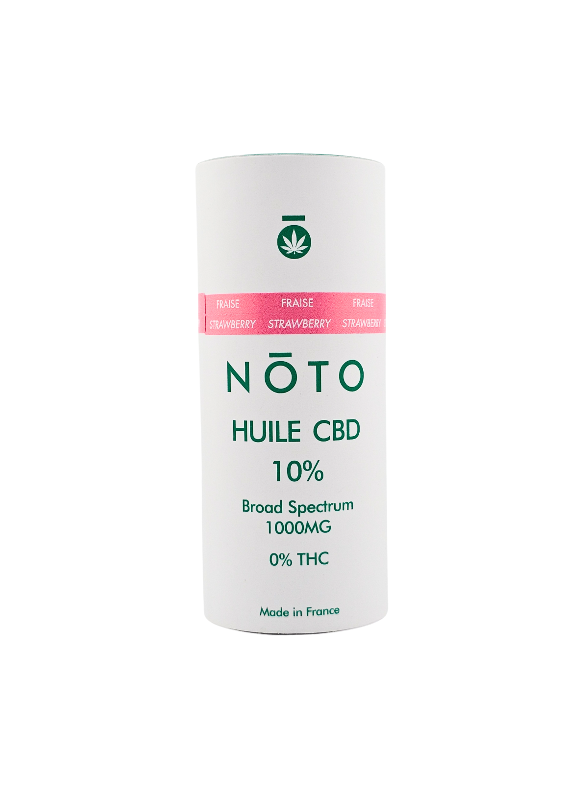 NOTO Huile de CBD 10% Fraise 10ml