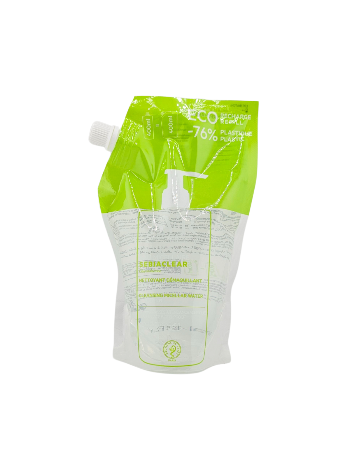 SVR Sébiaclear Eau Micellaire Eco-recharge 400ml