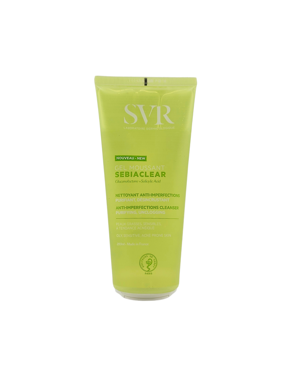 SVR Sebiaclear Gel Moussant 200ml