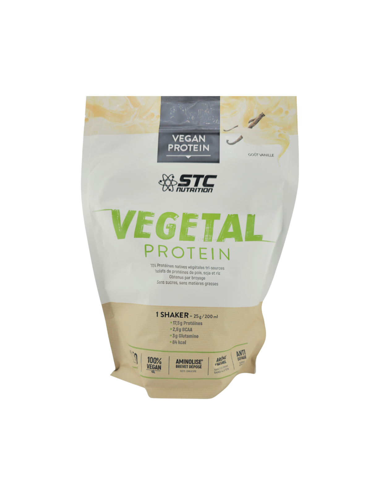 STC PROTEIN Vegetal Protein Vegan Goût Vanille 750g
