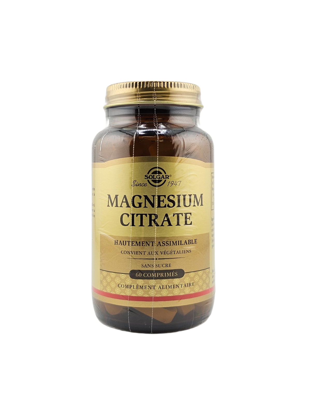 SOLGAR Magnésium Citrate 60 Comprimés
