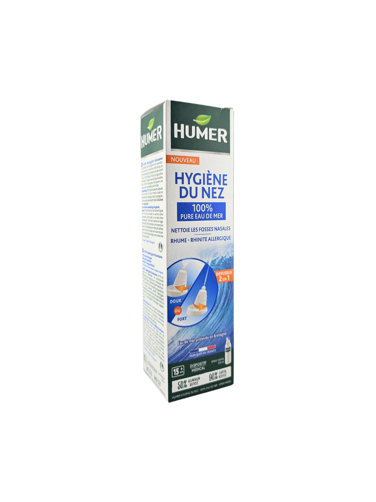 HUMER Hygiène du Nez Adulte 150 ml