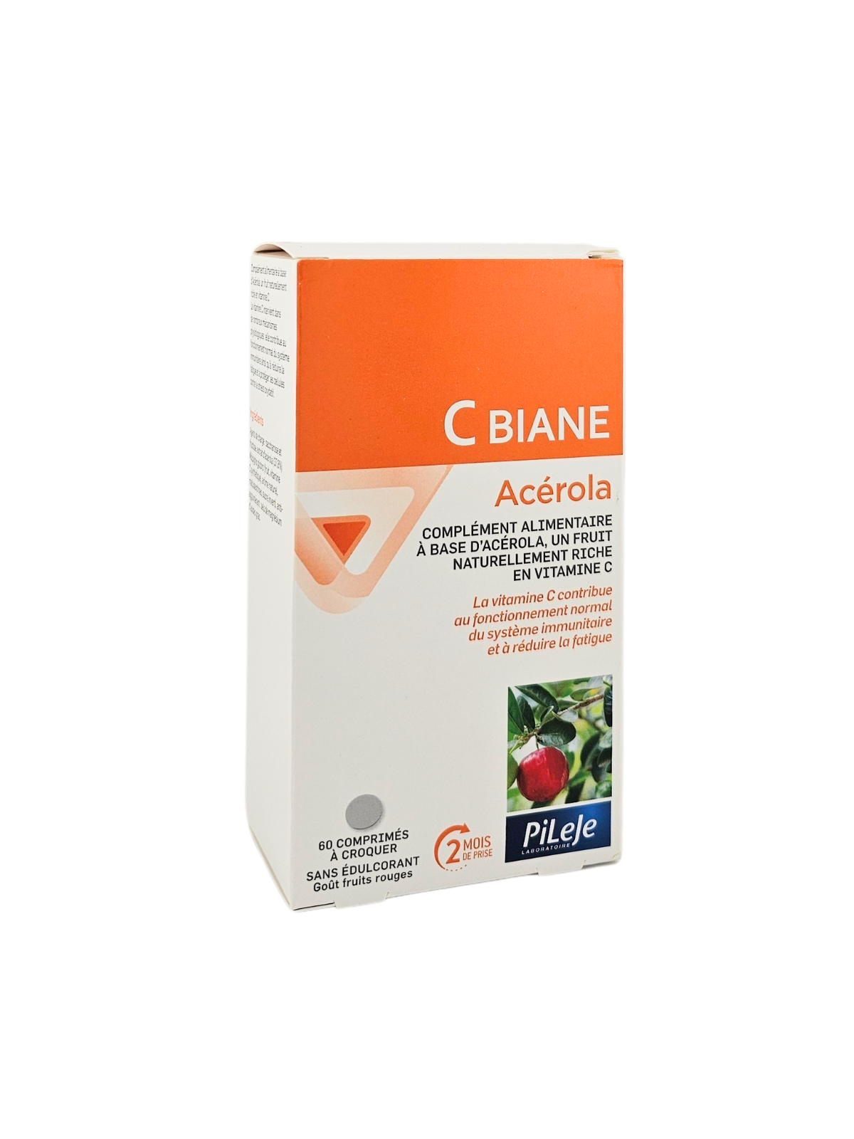 Pileje C biane Acérola 60 comprimés